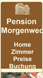 Mobile Screenshot of pension-morgenweck.de